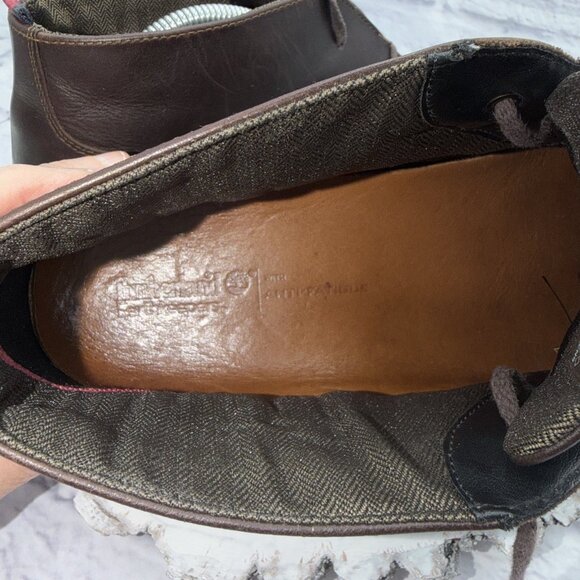 Timberland Earthkeeper Anti Fatigue Brook Park Brown Leather Chukka Boots Sz 9.5 - Picture 9 of 12